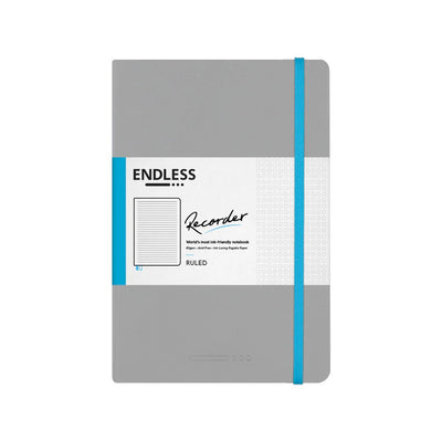 Endless Recorder Notebook A5 Lined - Mountain Snow