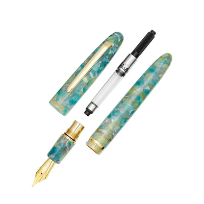 Esterbrook Estie Fountain Pen - Sea Glass / Gold Trim