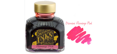 Diamine Ink Bottle 80ml - Pink Shades - Assorted Colours