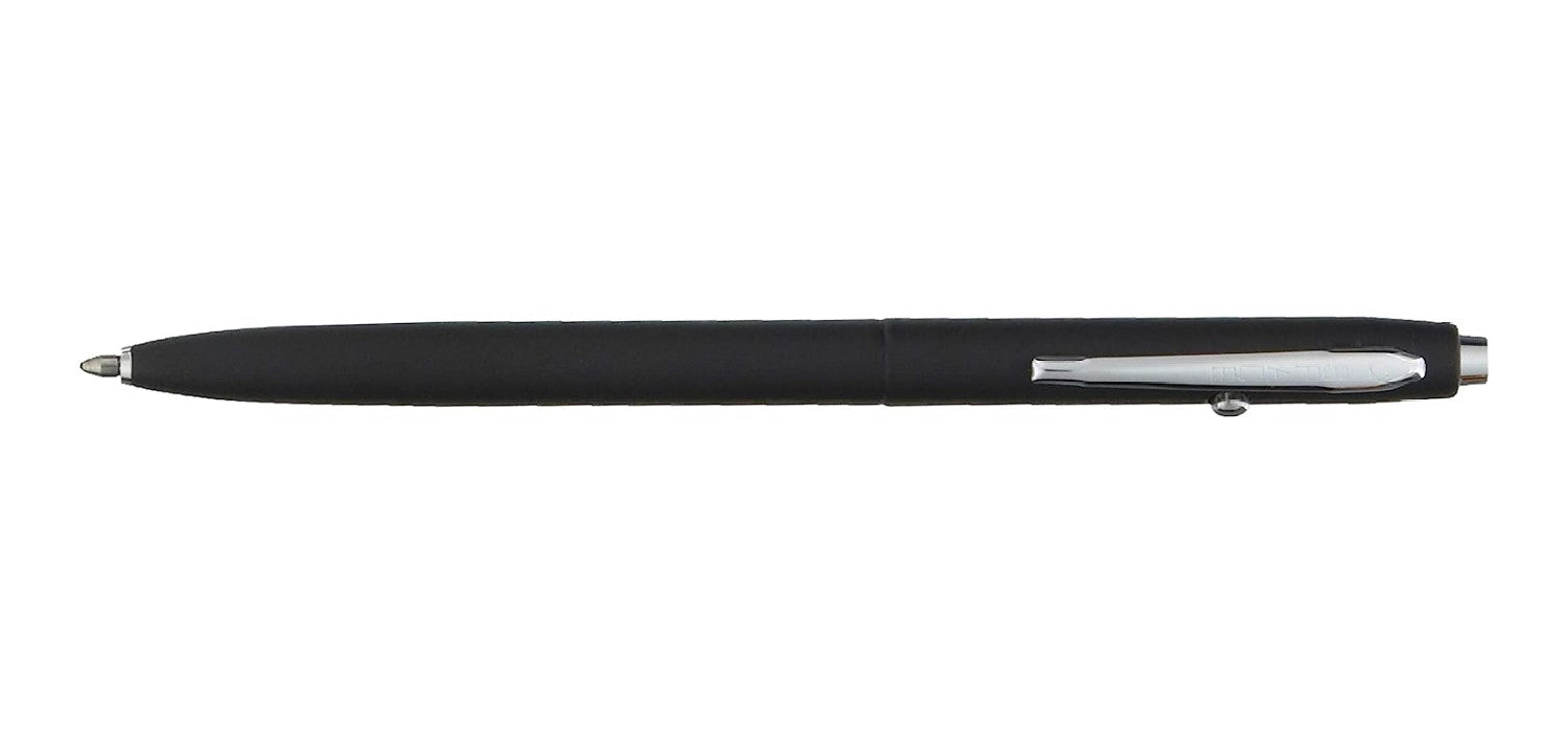 Fisher Space Pen Shuttle Series CH4BC - Matte Black / Chrome Trim