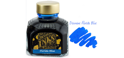 Diamine Ink Bottle 80ml - Blue Shades - Assorted Colours