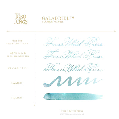 Ferris Wheel Press Lord of the Rings Ink Bottle 38ml - Galadriel