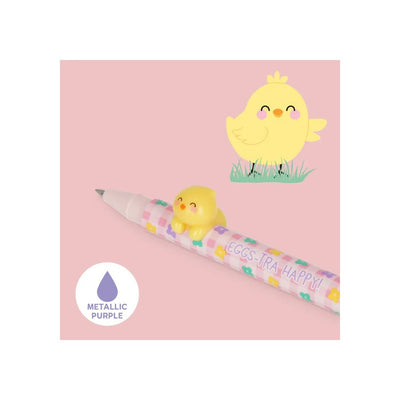 Legami Erasable Gel Pen Set of 2 - Lovely Freinds / Hoppy Easter