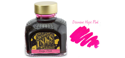 Diamine Ink Bottle 80ml - Pink Shades - Assorted Colours
