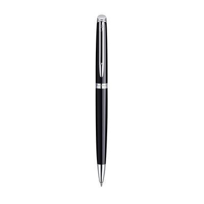 Waterman Hemisphere Ballpoint Pen - Black Lacquer / Chrome Trim
