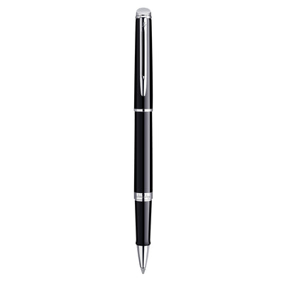 Waterman Hemisphere Rollerball - Black Lacquer / Chrome Trim