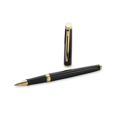 Waterman Hemisphere Rollerball - Black Lacquer / Gold Trim