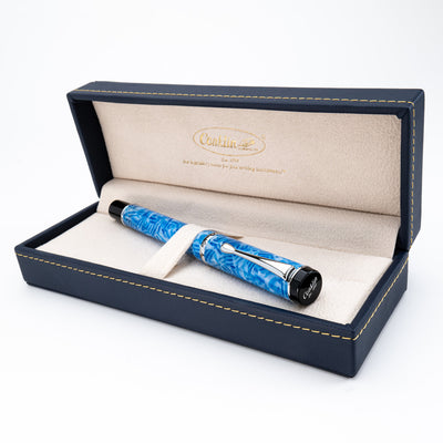 Conklin Duragraph Fountain Pen - Ice Blue