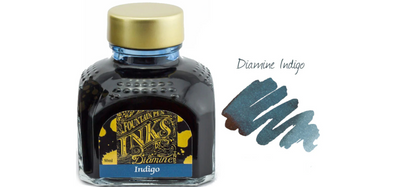 Diamine Ink Bottle 80ml - Blue-Black Shades - Assorted Colours