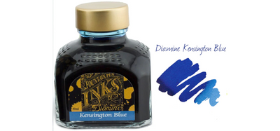 Diamine Ink Bottle 80ml - Blue Shades - Assorted Colours