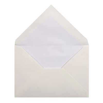 G.Lalo Verge de France C6 (A5) Envelopes Pack of 25 - White