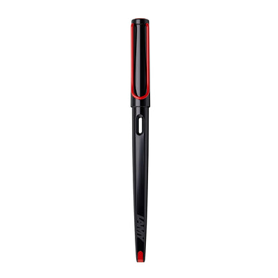 LAMY Joy Fountain Pen - Black / Red Clip