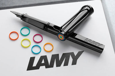 LAMY Safari Fountain Pen Set - Black Multi