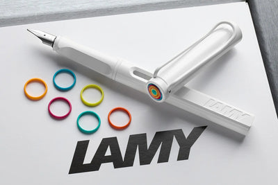 LAMY Safari Fountain Pen Set - White Multi