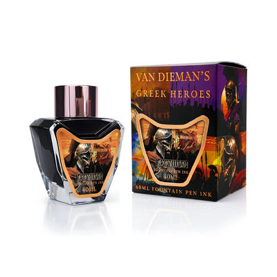 Van Diemans Greek Heroes Ink Bottle 40ml - Assorted Colours