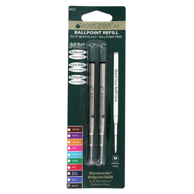Monteverde Refill (Montblanc Style) Ballpoint - M13 - Pack