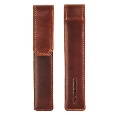 Maverick Leather Pencase - One Pen