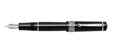 Maiora Alpha Fountain Pen - Nera / Palladium Trim