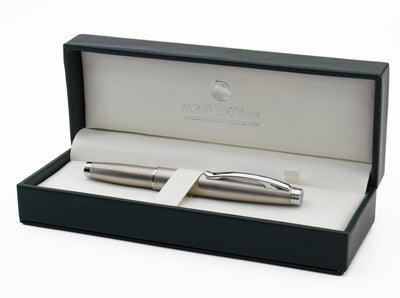 Monteverde Dakota Fountain Pen - Stainless Steel