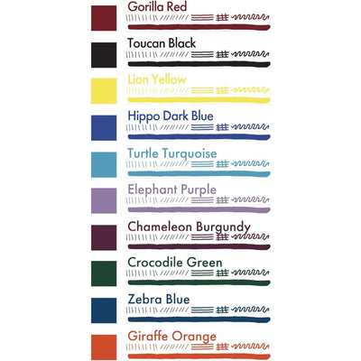 Monteverde Ink Bottle Gift Set (10 X 30ml) - Jungle