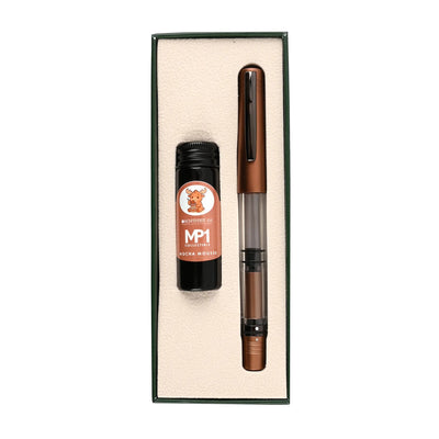 Monteverde MP1 Fountain Pen Set - Mocha Mousse