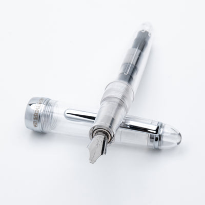 Monteverde Monza ID Calligraphy Fountain Pen Set - Clear