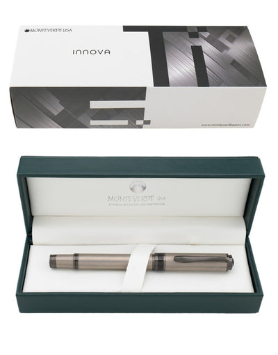 Monteverde Innova Roller Ball Pen - Titanium Limited Edition