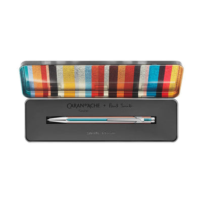 Caran dAche 849 Paul Smith #5 Ballpoint Pen - Silver