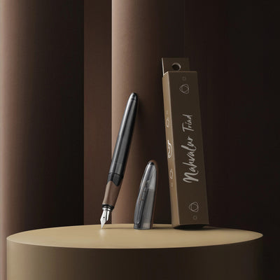 Nahvalur Triad Fountain Pen - Chocolate