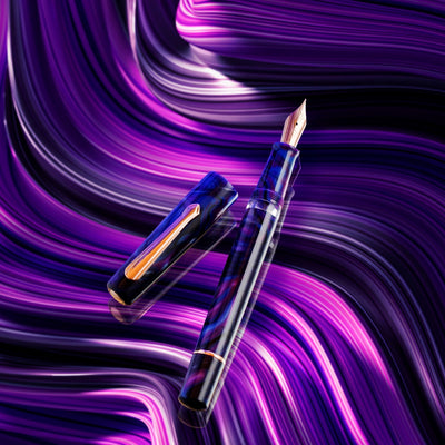 Nahvalur Schuylkill Fountain Pen - Cichlid Purple