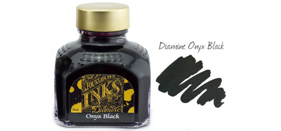 Diamine Ink Bottle 80ml - Dark Shades / Blacks - Assorted Colours