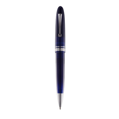 Omas Ogiva Ballpoint Pen - Blu / Silver Trim