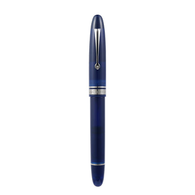 Omas Ogiva Fountain Pen - Blu / Silver Trim