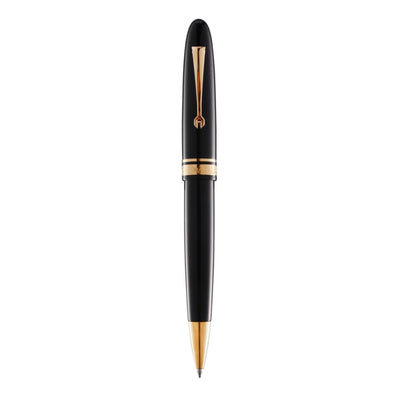Omas Ogiva Ballpoint Pen - Nera / Gold Trim