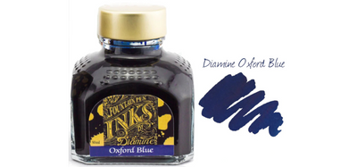 Diamine Ink Bottle 80ml - Blue Shades - Assorted Colours