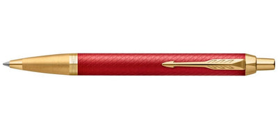 Parker IM Premium Ballpoint Pen - Red / Gold Trim