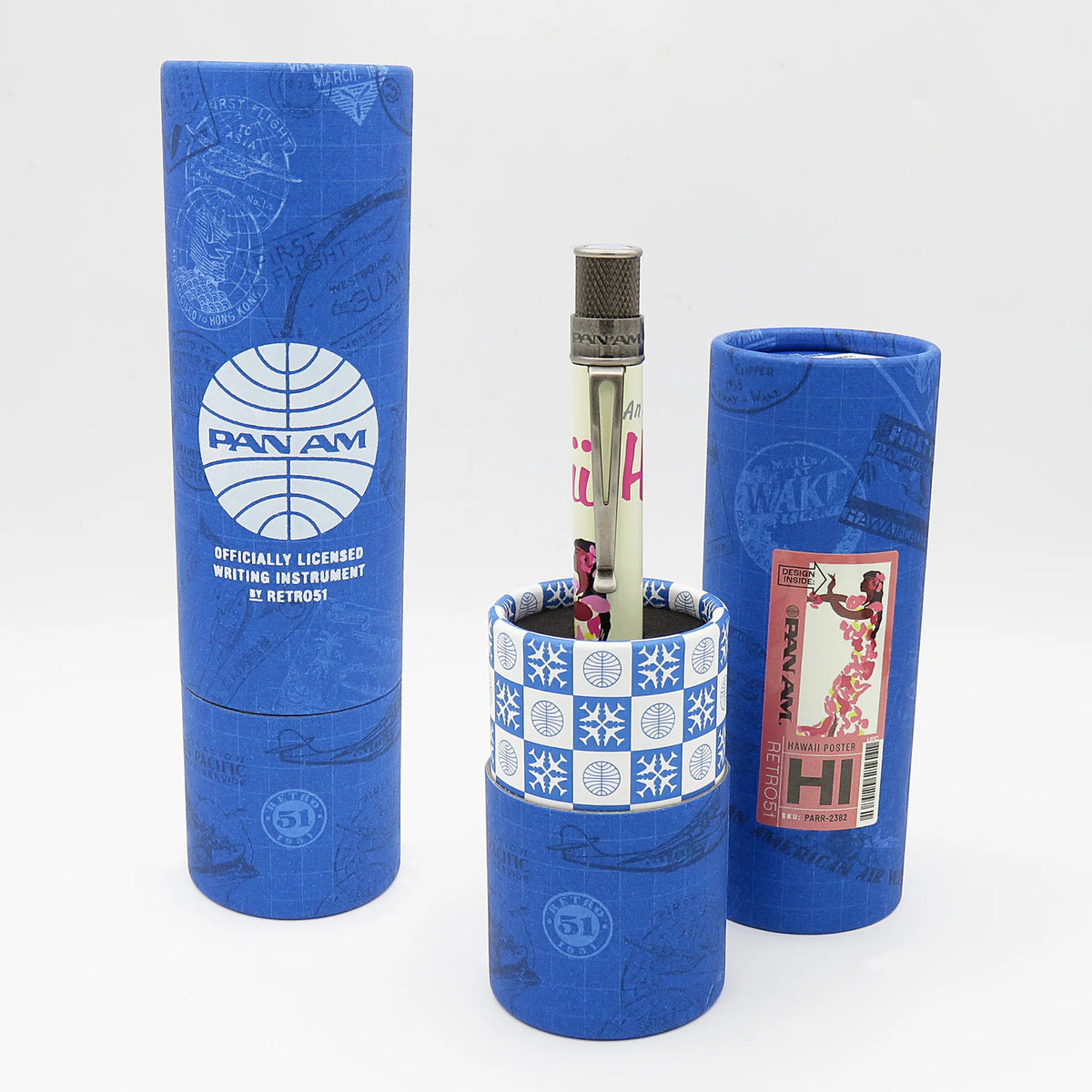Retro 51 Tornado Pan Am Rollerball - Hawaii Poster - Limited Edition