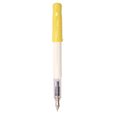 Pilot Kakuno Fountain Pen - Soft Yellow