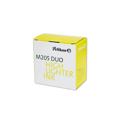 Pelikan M 205 Duo Highlighter Ink Bottle 30ml - Neon Yellow