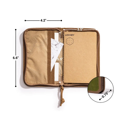 LOCHBY Pocket Journal - Olive