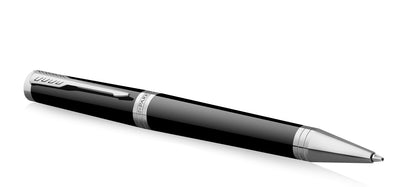 Parker Ingenuity Ballpoint Pen - Black Lacquer / Palladium Trim