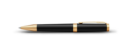 Parker Ingenuity Ballpoint Pen - Black Lacquer / Gold Trim