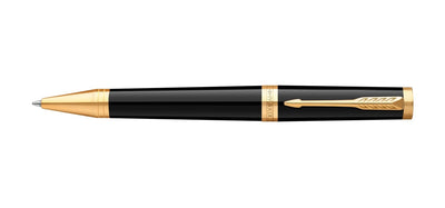 Parker Ingenuity Ballpoint Pen - Black Lacquer / Gold Trim
