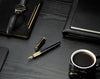 Parker Ingenuity Fountain Pen - Black Lacquer / Gold Trim