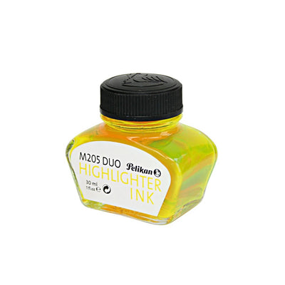 Pelikan M 205 Duo Highlighter Ink Bottle 30ml - Neon Yellow