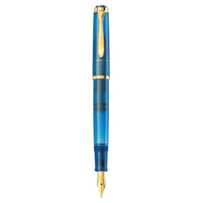 Pelikan Classic M 200 Fountain Pen - Golden Lapis - Special Edition
