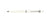 Pelikan K 205 Classic Ballpoint Pen - White / Silver Trim