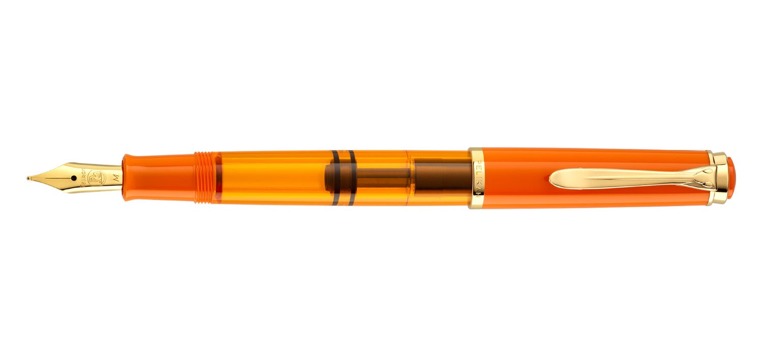 Pelikan Classic M 200 Fountain Pen - Orange Delight - Special Edition