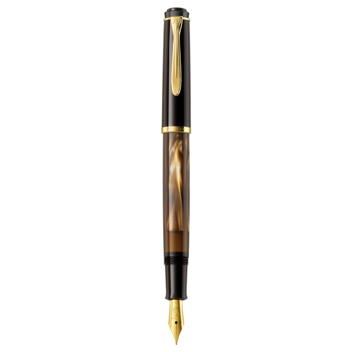 Pelikan Classic M 200 Fountain Pen - Marble Brown