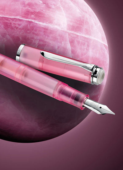 Pelikan Classic M 205 Fountain Pen - Rose Quartz - Special Edition